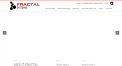 Desktop Screenshot of fractalsys.com